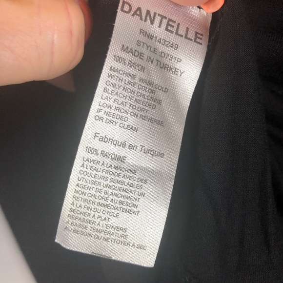 Dantelle Black Top - Picture 5 of 5